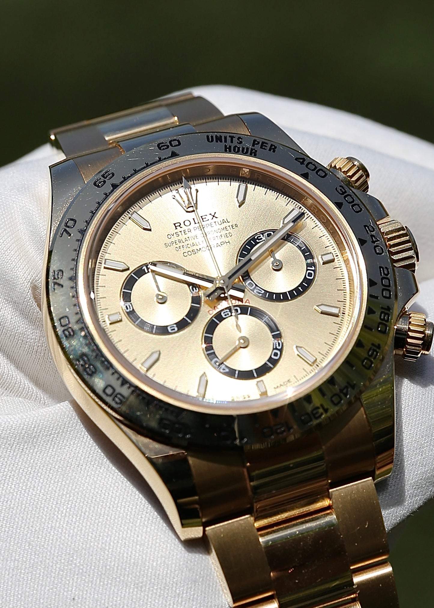 Rolex Daytona 126508 18K Yellow Gold Champagne Dial