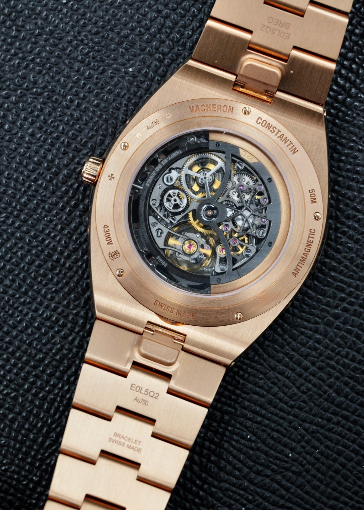 Vacheron Constantin Overseas Perpetual Calendar Skeleton 4300V White Dial
