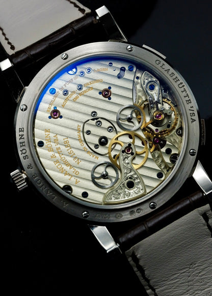 A. Lange & Sohne Lange 1 Time Zone White Gold 136.029