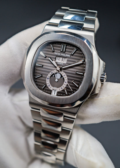 Patek Philippe Nautilus 5726/1A Annual Calendar Grey Dial