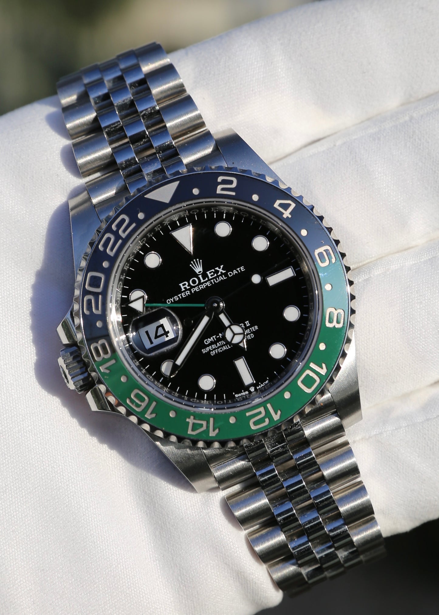 Rolex GMT Master II 126710VTNR “Sprite”