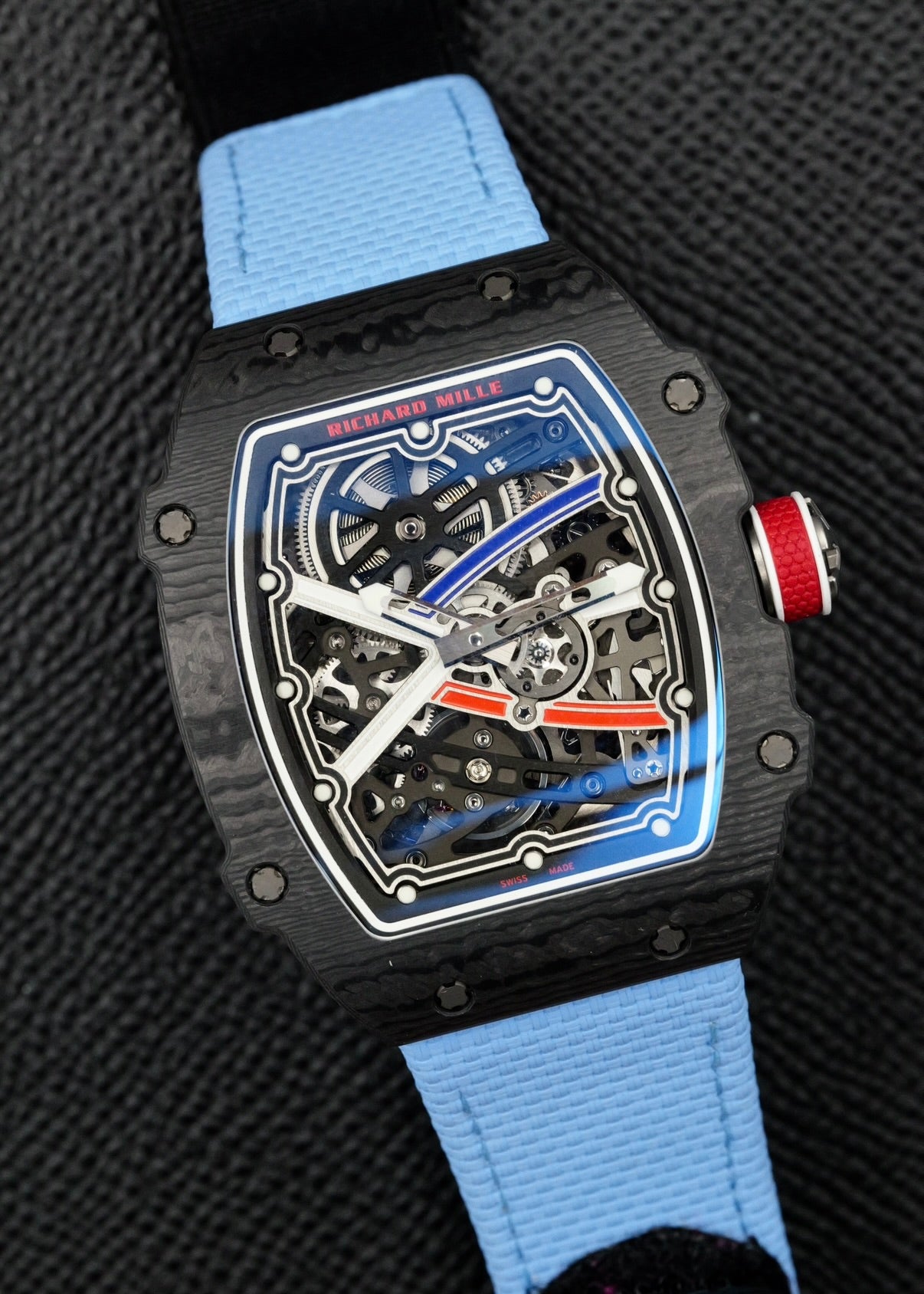 Richard Mille RM67-02 France Sebastien Ogier Black Carbon TPT