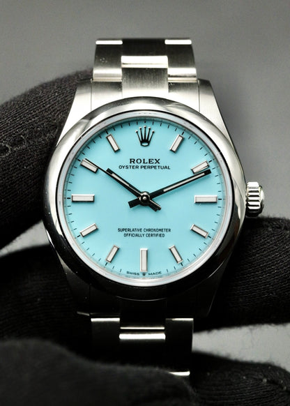 Rolex Oyster Perpetual 31mm 277200 Tiffany Blue