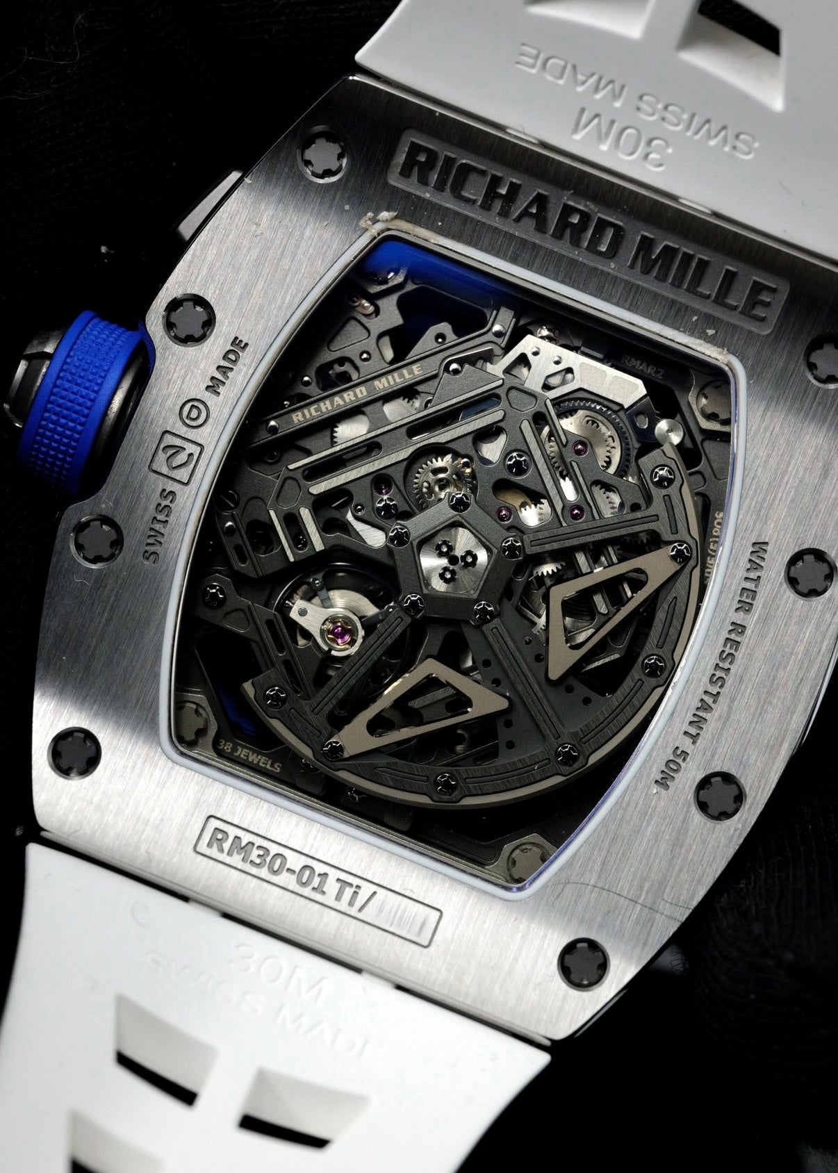 Richard Mille RM30-01 Ti Automatic Declutchable Rotor Titanium