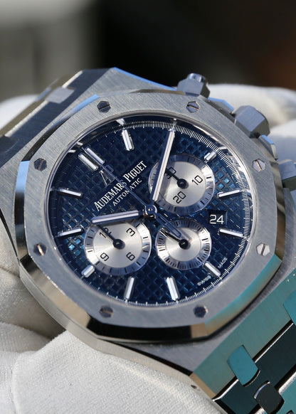 AP Royal Oak Chronograph 41mm 26331ST Blue Dial