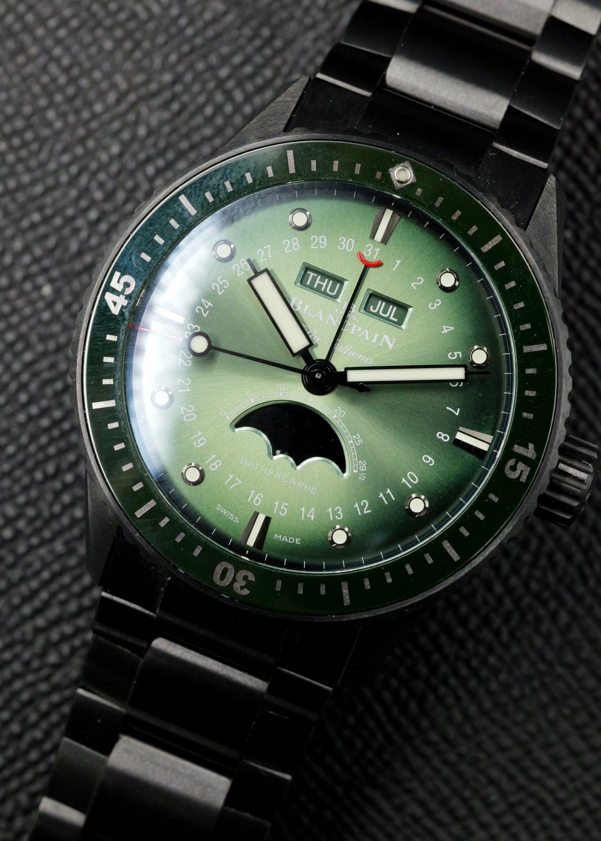 Blancpain Fifty Fathoms Bathyscaphe Complete Calendar 5054 0153 B52A