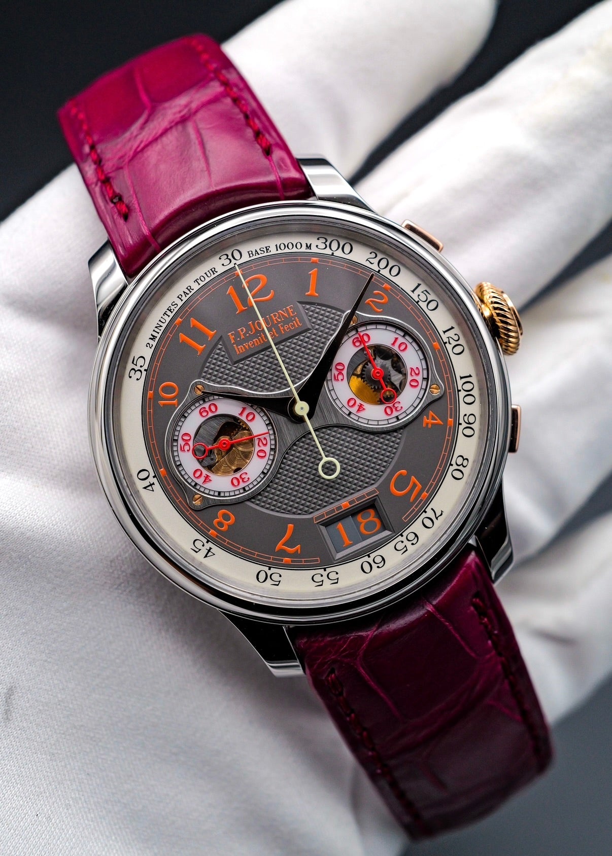 F.P. Journe Chronographe FB Tokyo Boutique Anniversaire Serie Calibre 1518.2 Limited to 200 Pieces