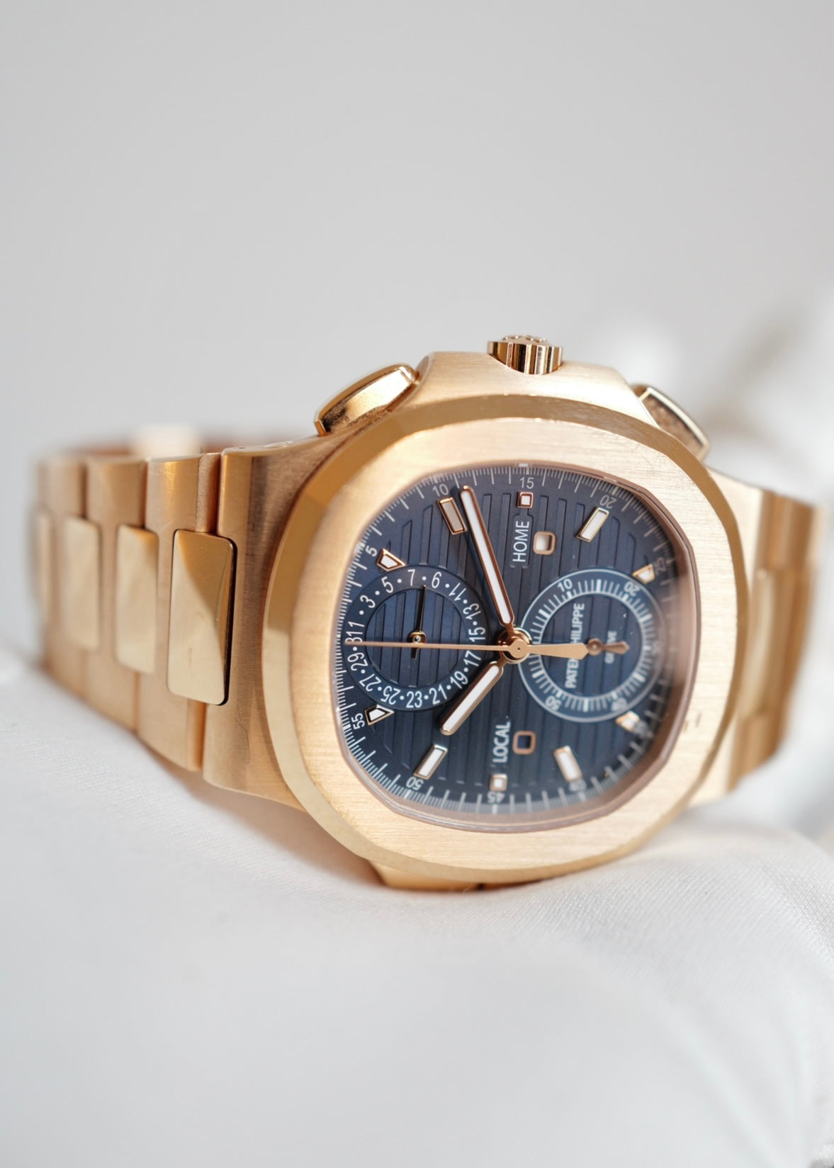 Patek Philippe Travel Time Chronograph 5990/1R 18K Rose Gold