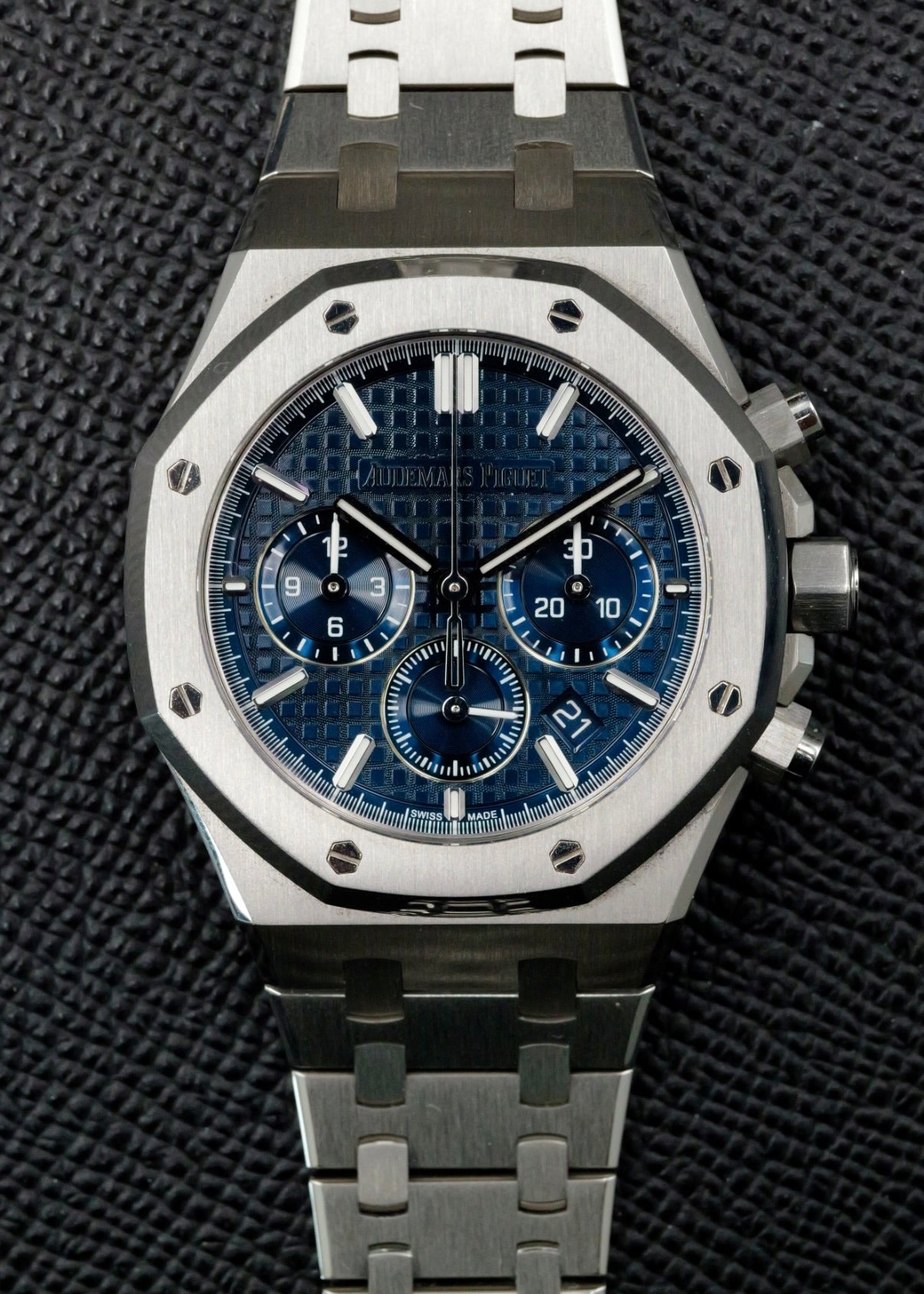 AP Royal Oak Chronograph 38mm 26715ST Blue