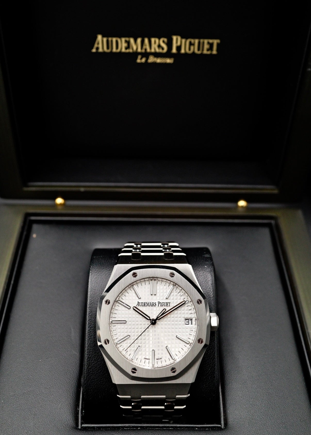 AP Royal Oak 41mm 15510ST White Dial