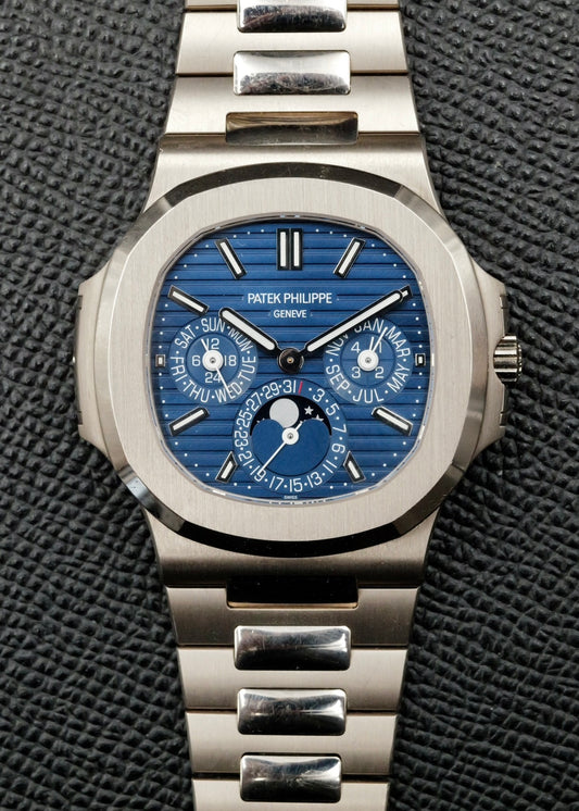 Patek Philippe Nautilus Perpetual Calendar 5740/1G White Gold Blue Dial