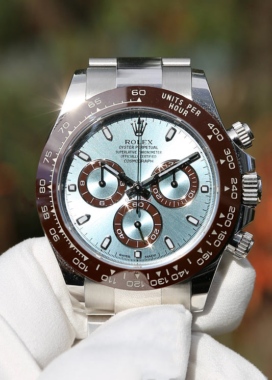 Rolex Daytona 116506 Platinum Ice Blue Dial “Platona”