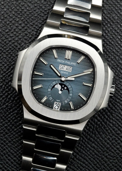 Patek Philippe Nautilus Annual Calendar 5726/1A Blue Dial New Buckle