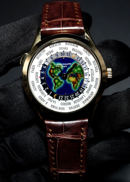 Patek Philippe World Time 5231J Rare Handcrafts Enamel Dial
