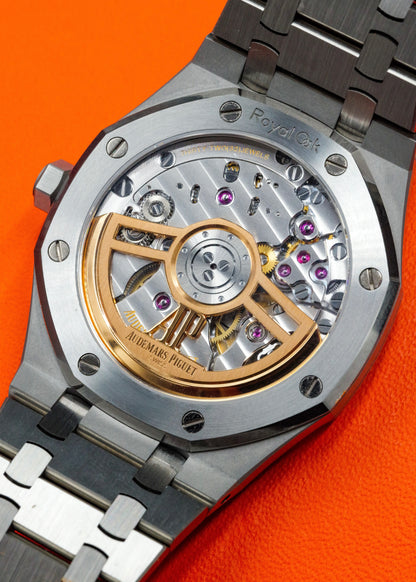 AP Royal Oak 15510ST Green Dial