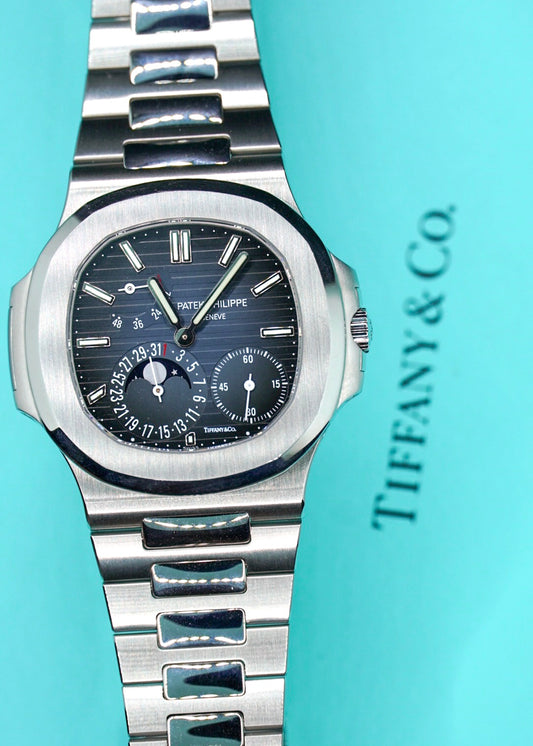 Patek Philippe Nautilus Moonphase 5712/1A Tiffany Stamped Dial