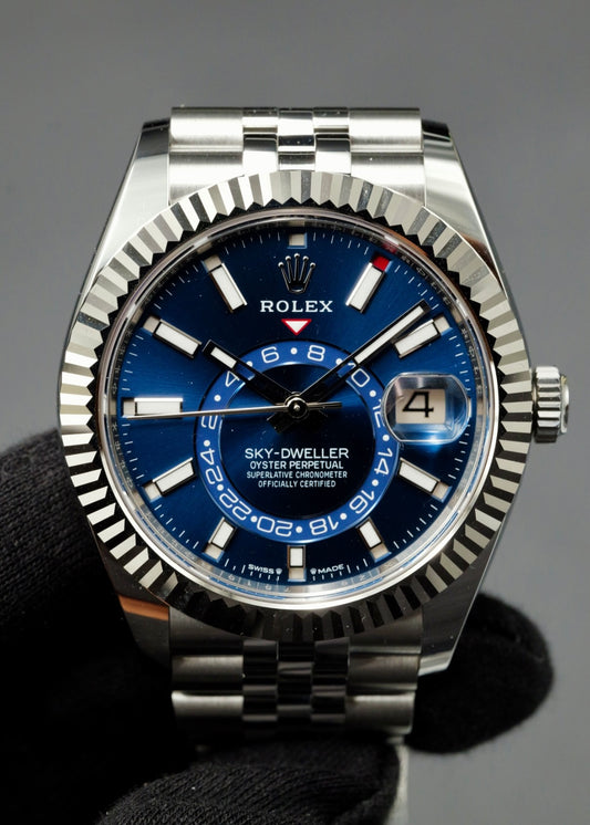 Rolex Sky Dweller 336934 Blue Dial Jubilee