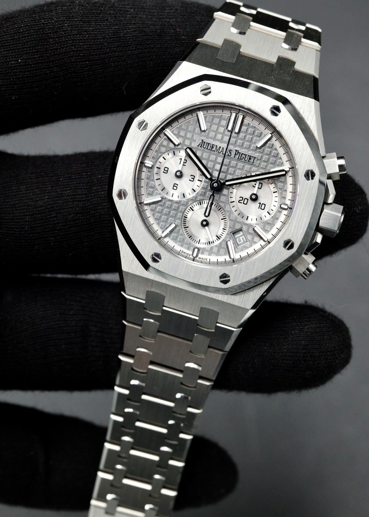 AP Royal Oak Chronograph 38mm 26715ST Grey
