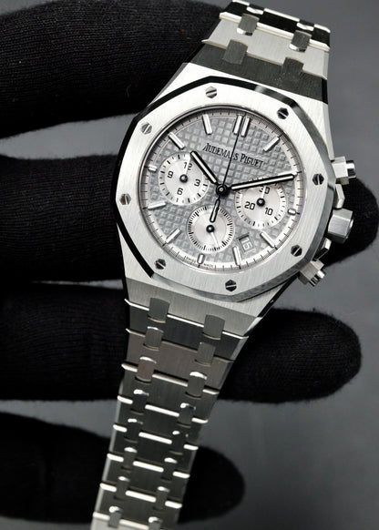 AP Royal Oak Chronograph 38mm 26715ST Grey