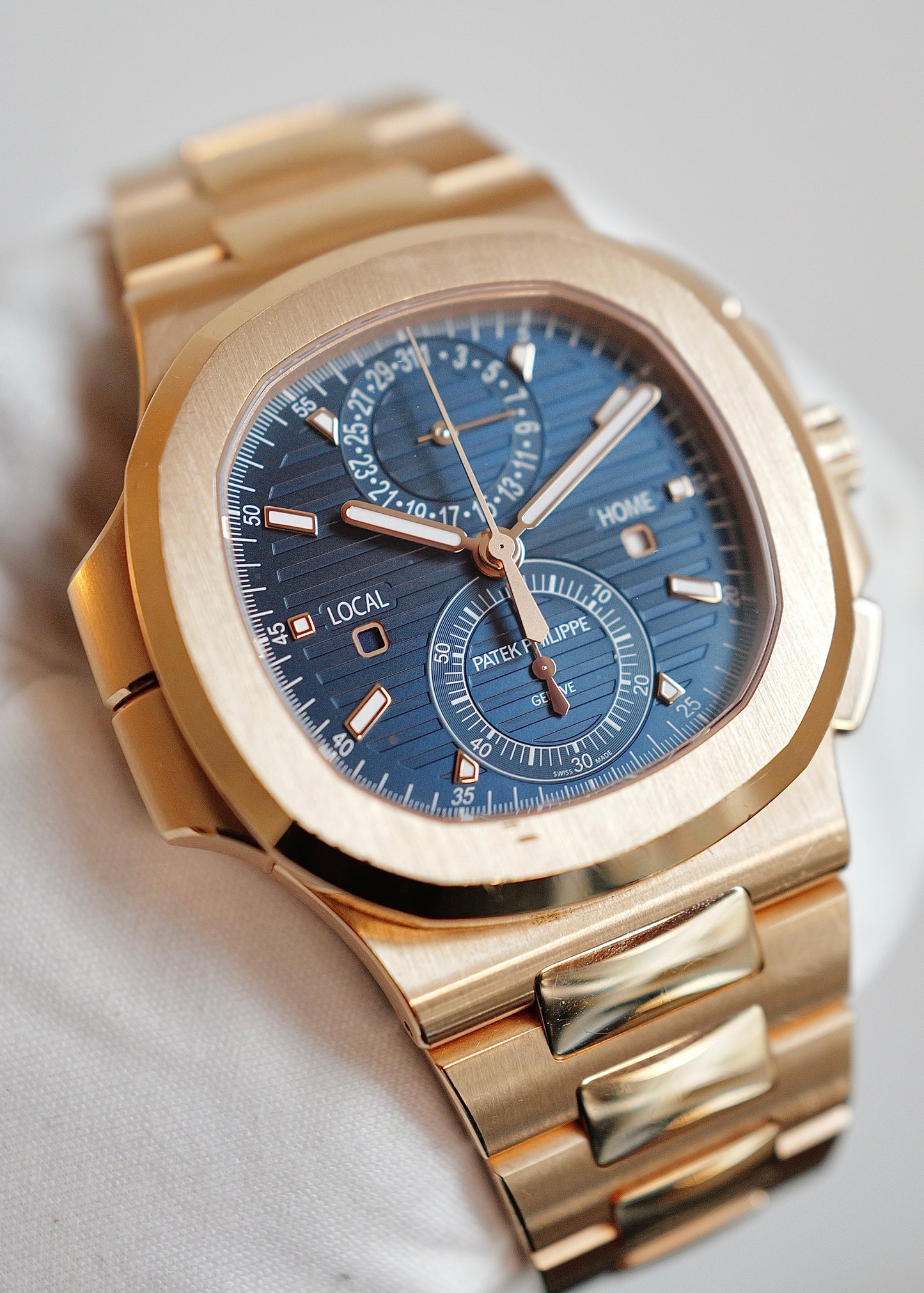 Patek Philippe Travel Time Chronograph 5990/1R 18K Rose Gold