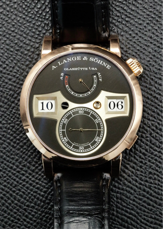 A. Lange & Sohne Zeitwerk 142.031 Rose Gold Upgraded Movement