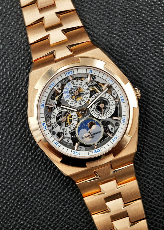 Vacheron Constantin Overseas Perpetual Calendar Skeleton 4300V White Dial