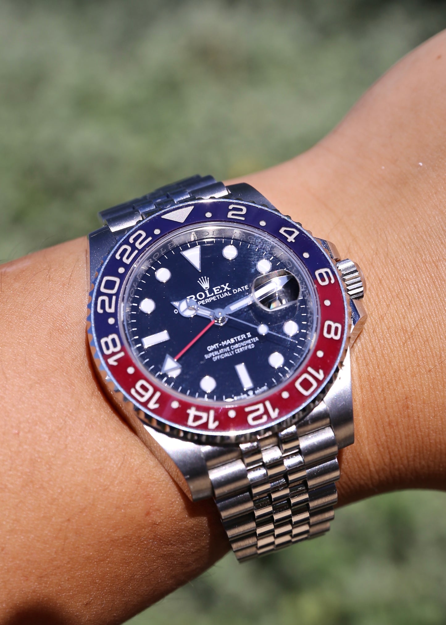Rolex GMT Master II 126710BLRO “Pepsi” Jubilee