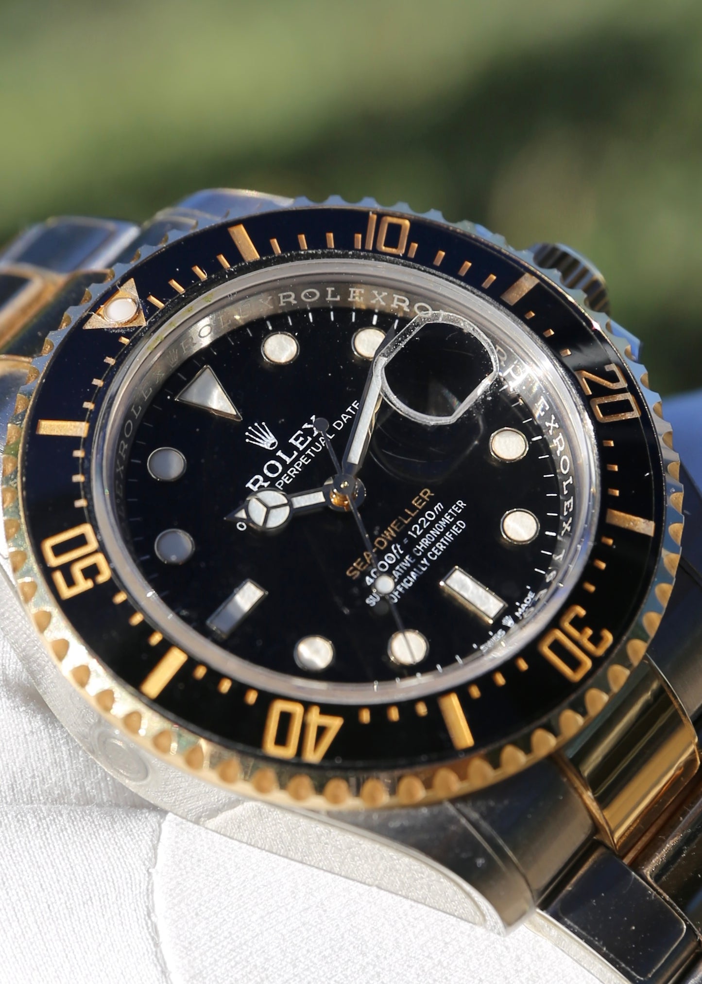 Rolex Sea Dweller 126603 Yellow Gold Two Tone