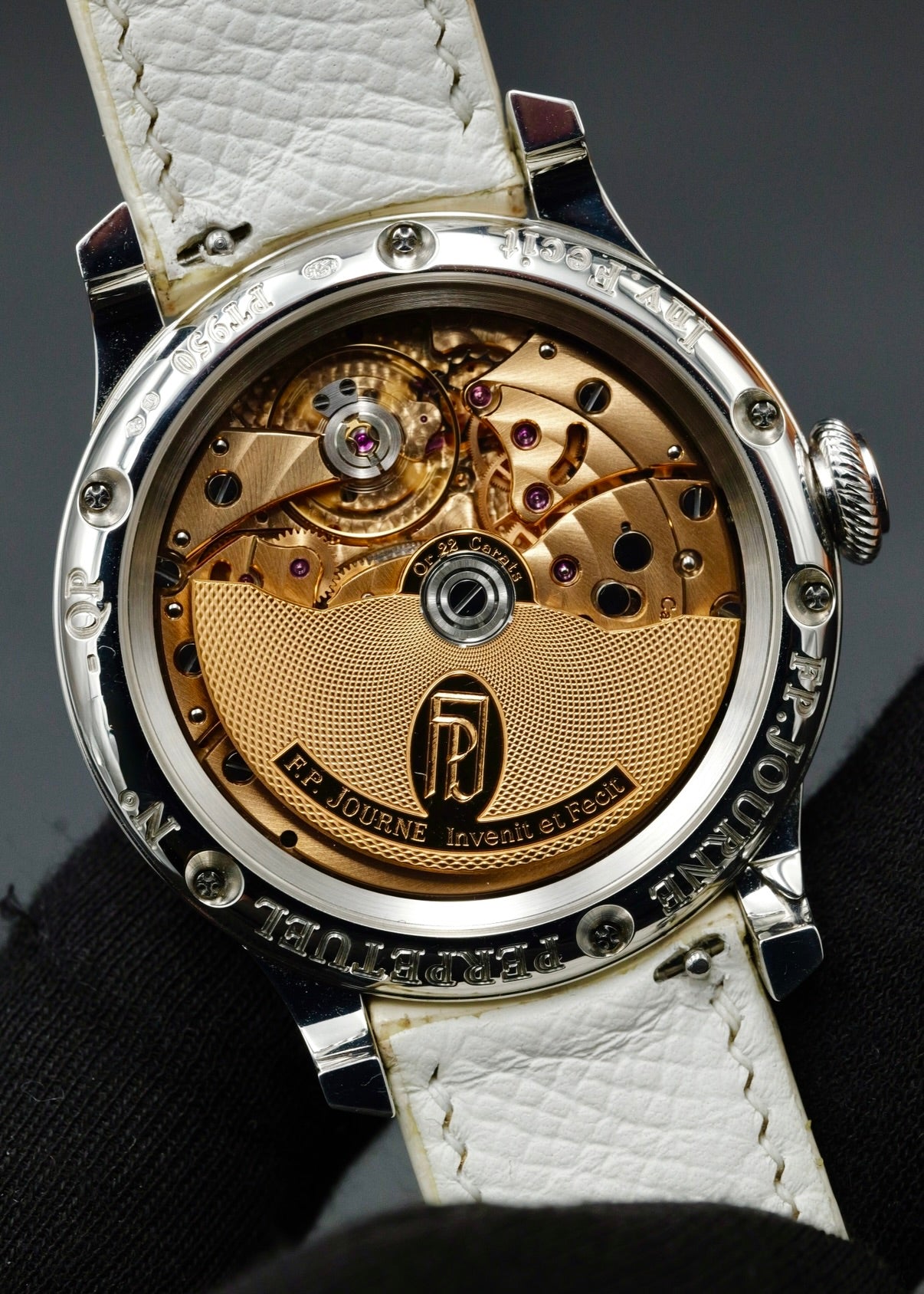 F.P. Journe Quantieme Perpetuel Boutique Edition Blue Dial Platinum 40mm