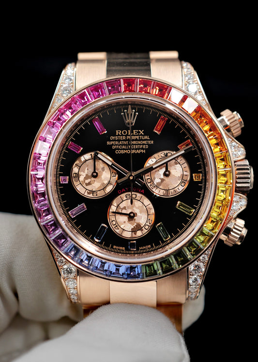 Rolex Daytona 116595RBOW "Rainbow" Factory Gem Set