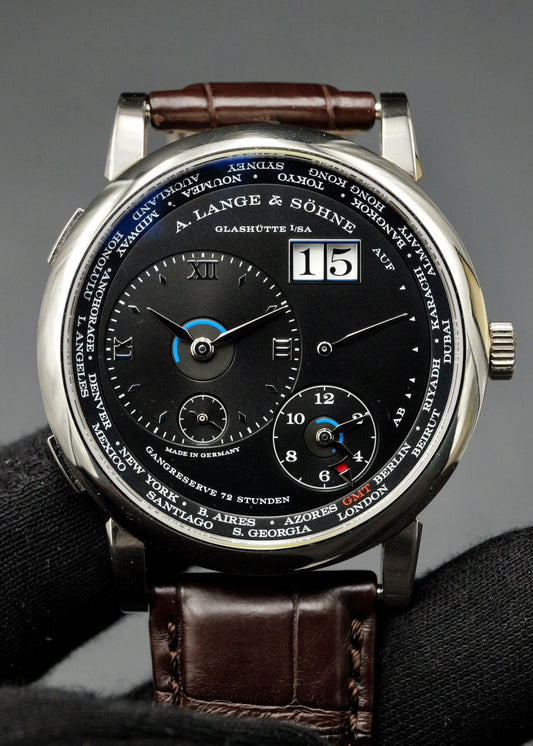 A. Lange & Sohne Lange 1 Time Zone White Gold 136.029
