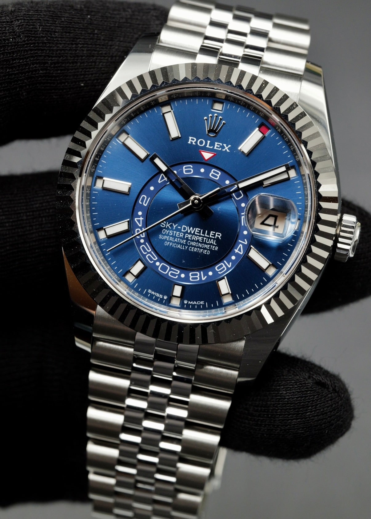 Rolex Sky Dweller 336934 Blue Dial Jubilee