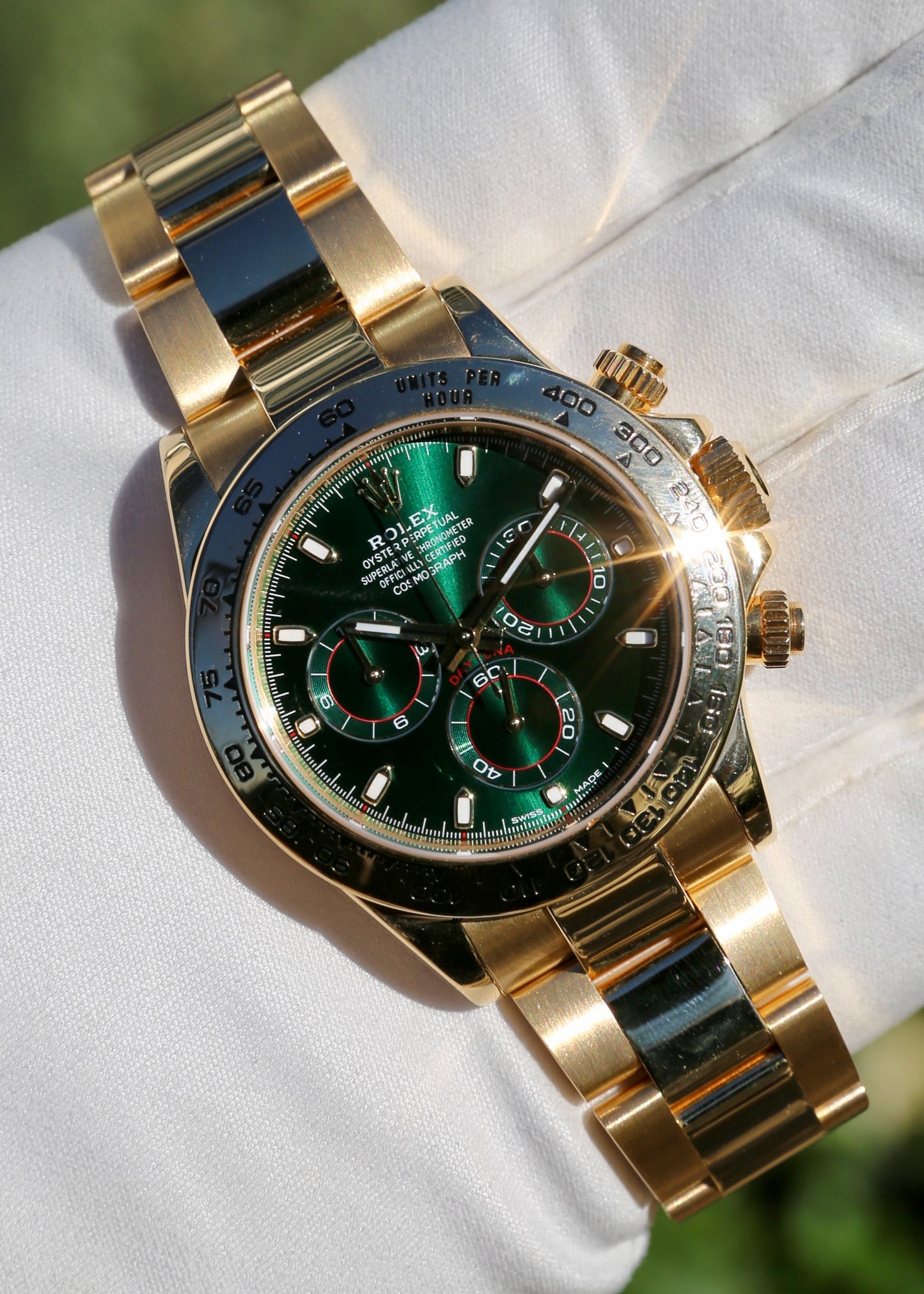 Rolex Daytona 116508 18K Yellow Gold “John Mayer”