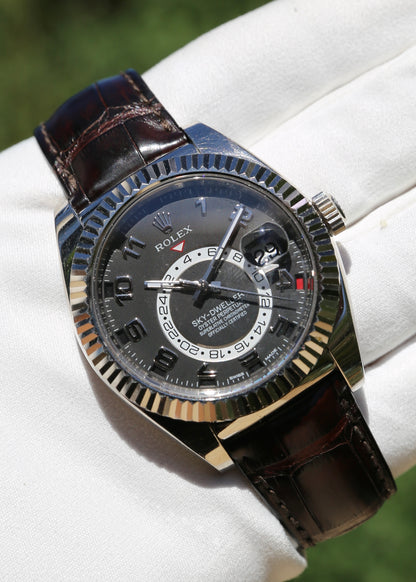 Rolex Sky Dweller 18K White Gold 326139