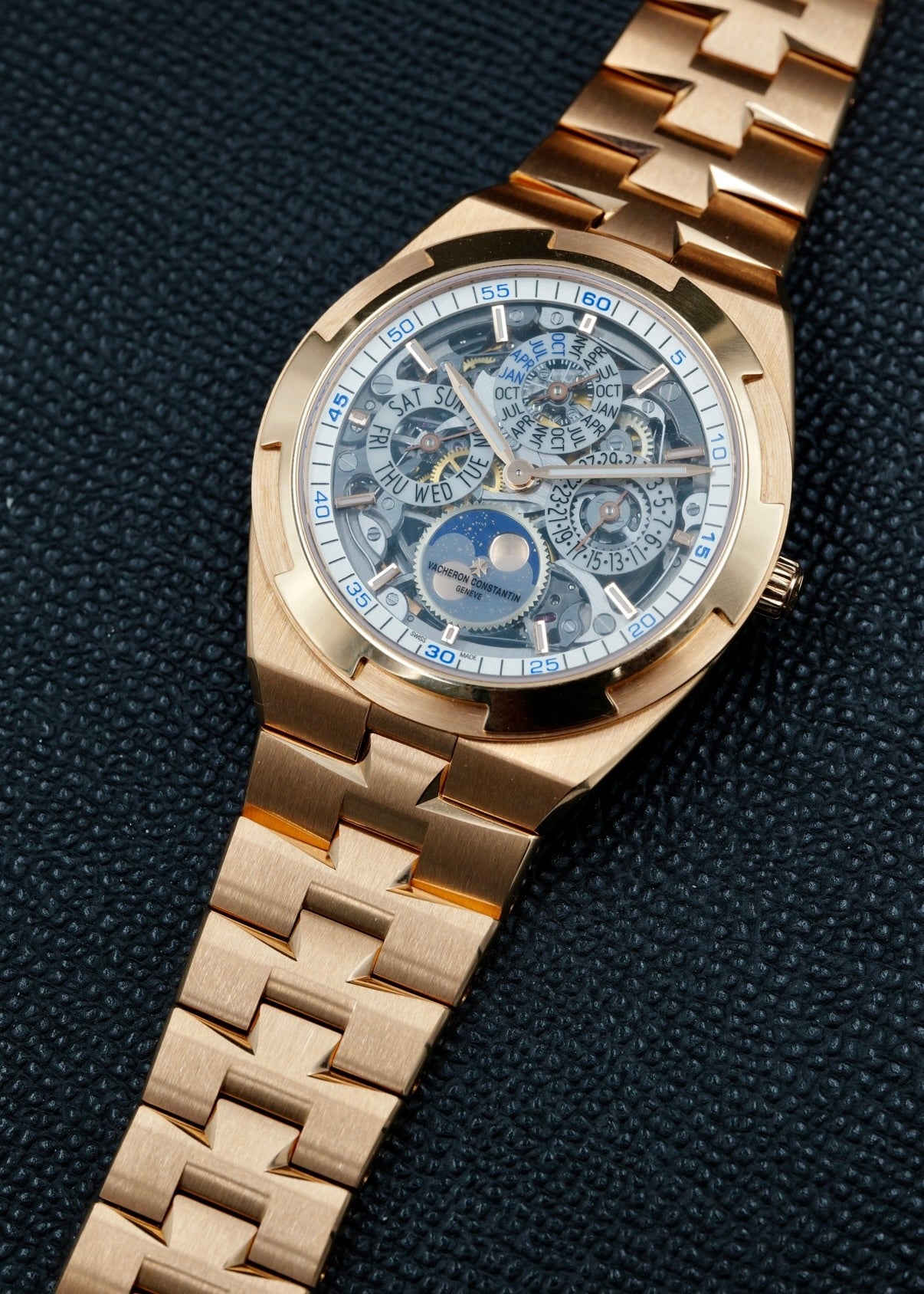 Vacheron Constantin Overseas Perpetual Calendar Skeleton 4300V White Dial