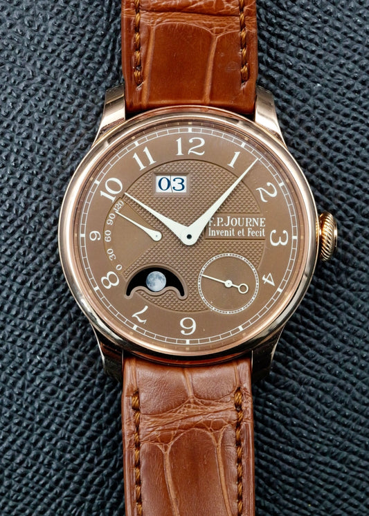 F.P. Journe Automatique Lune Havana Rose Gold