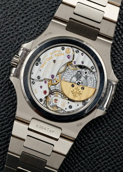 Patek Philippe Nautilus Perpetual Calendar 5740/1G White Gold Blue Dial