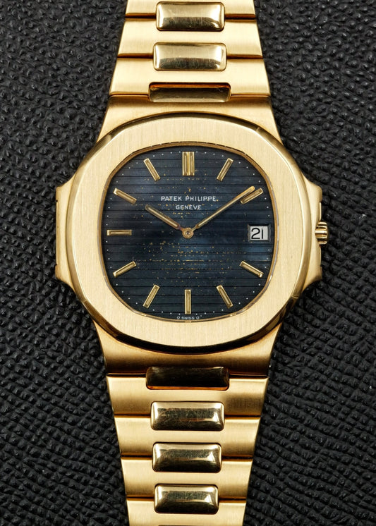Patek Philippe Nautilus 3700/11J "Jumbo" Yellow Gold Rare Second Series
