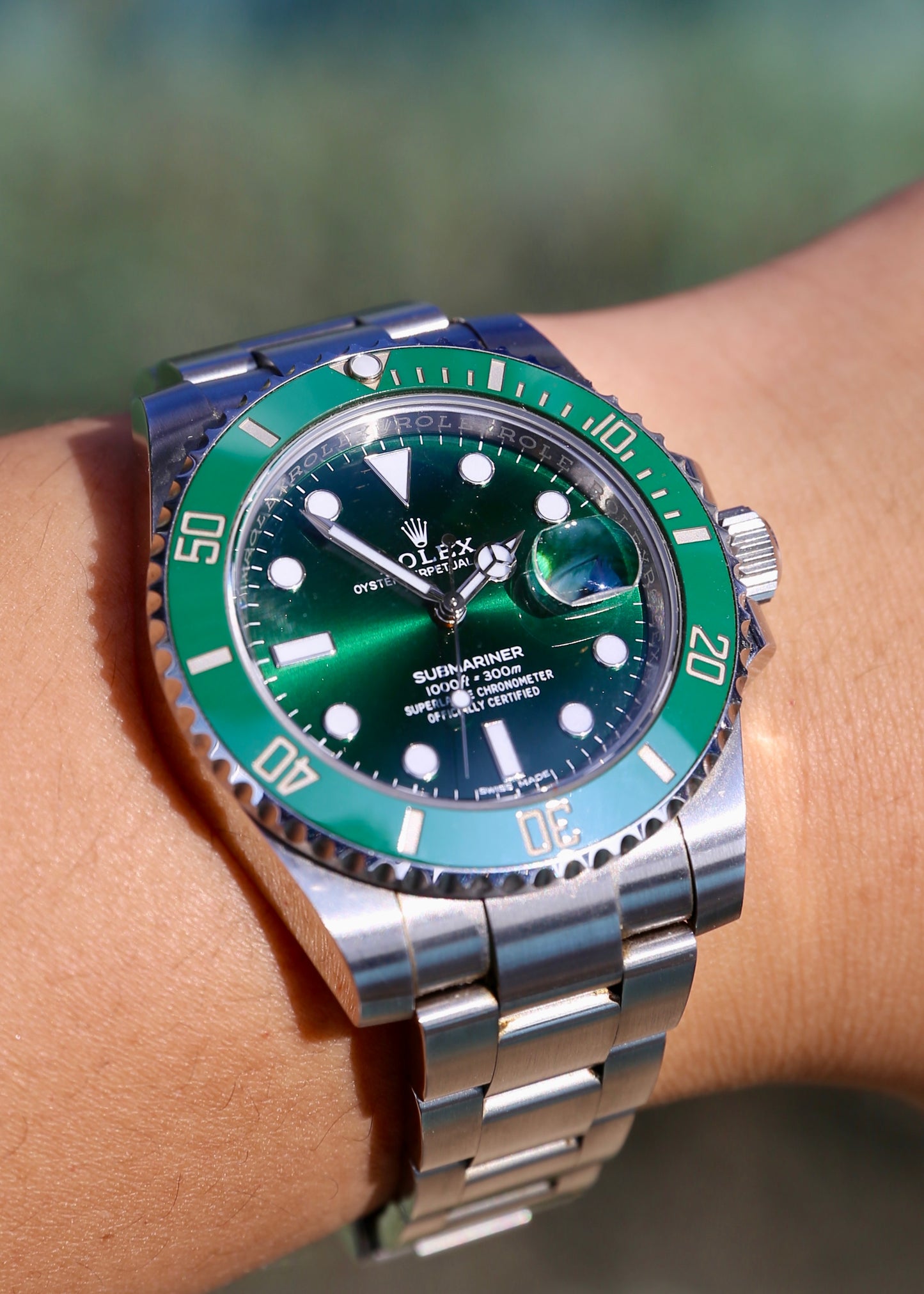 Rolex Submariner 50th Anniversary Green Dial 116610LV "Hulk"