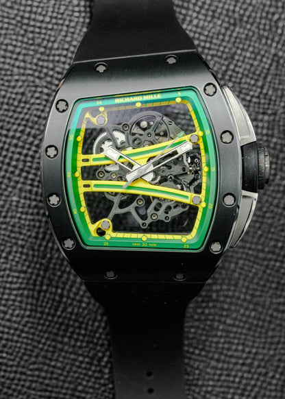 Richard Mille RM61-01 Yohan Blake Black Ceramic and NTPT