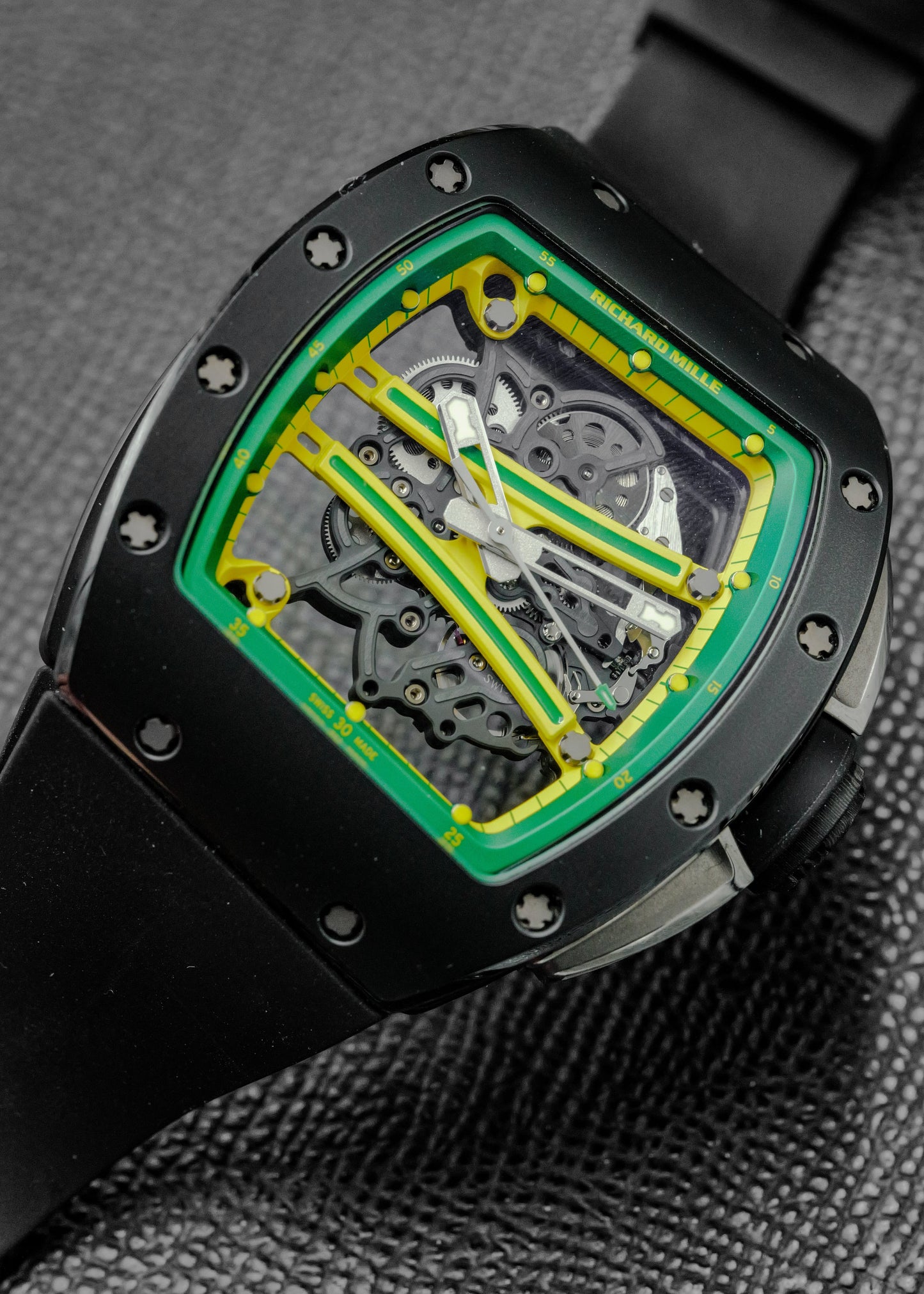 Richard Mille RM61-01 Yohan Blake Black Ceramic and NTPT