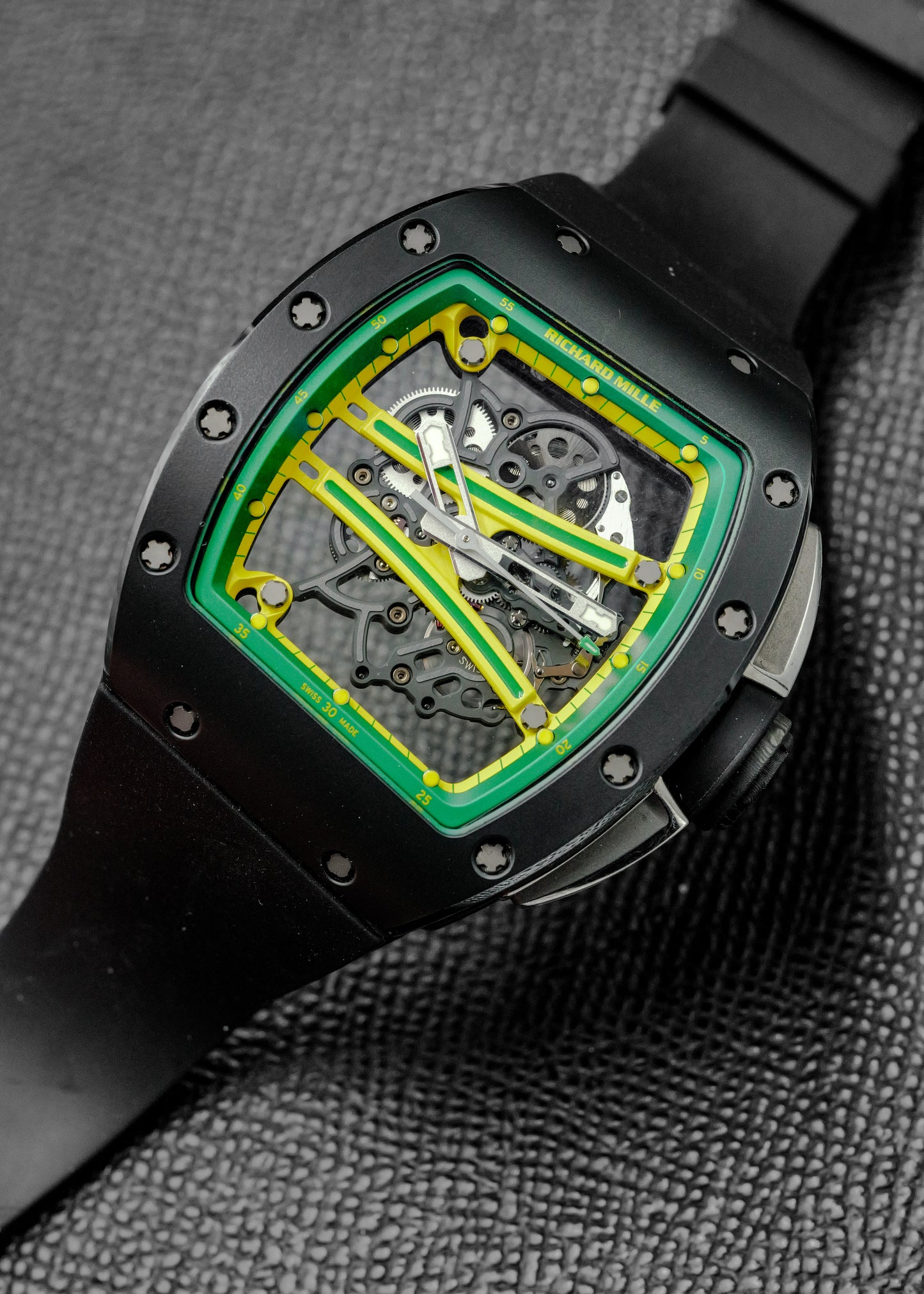 Richard Mille RM61-01 Yohan Blake Black Ceramic and NTPT