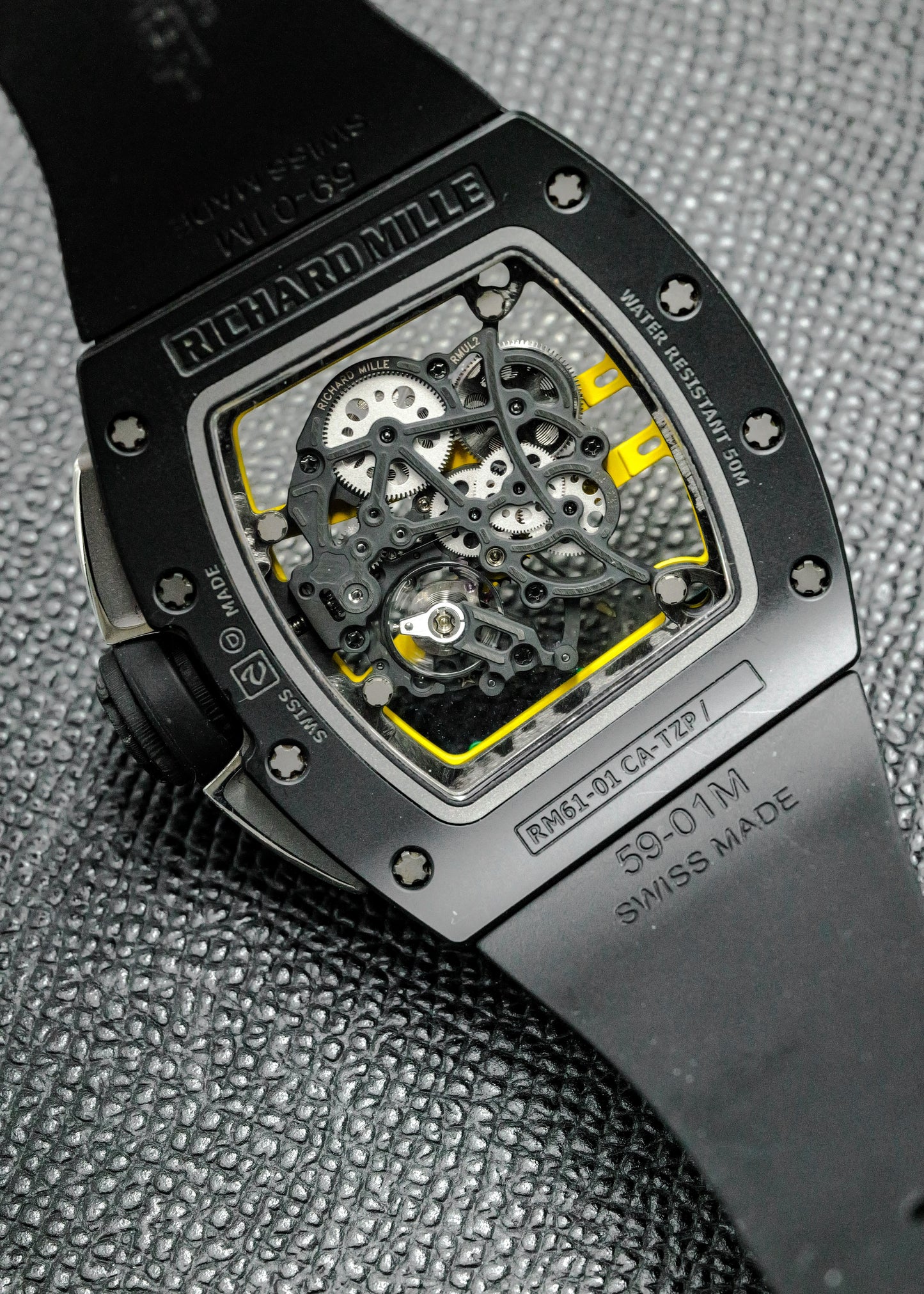 Richard Mille RM61-01 Yohan Blake Black Ceramic and NTPT