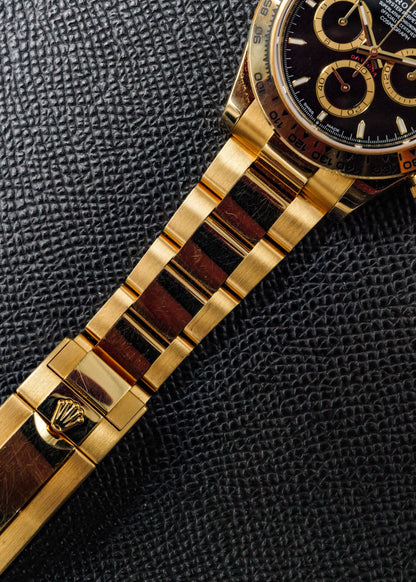 Rolex Daytona 126508 Yellow Gold Black Dial