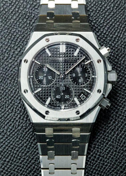 AP Royal Oak Chronograph 26240ST Black 50th Anniversary