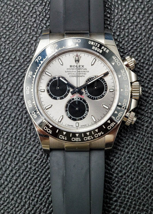 Rolex Daytona 126519LN Oysterflex White Gold "Ghost"