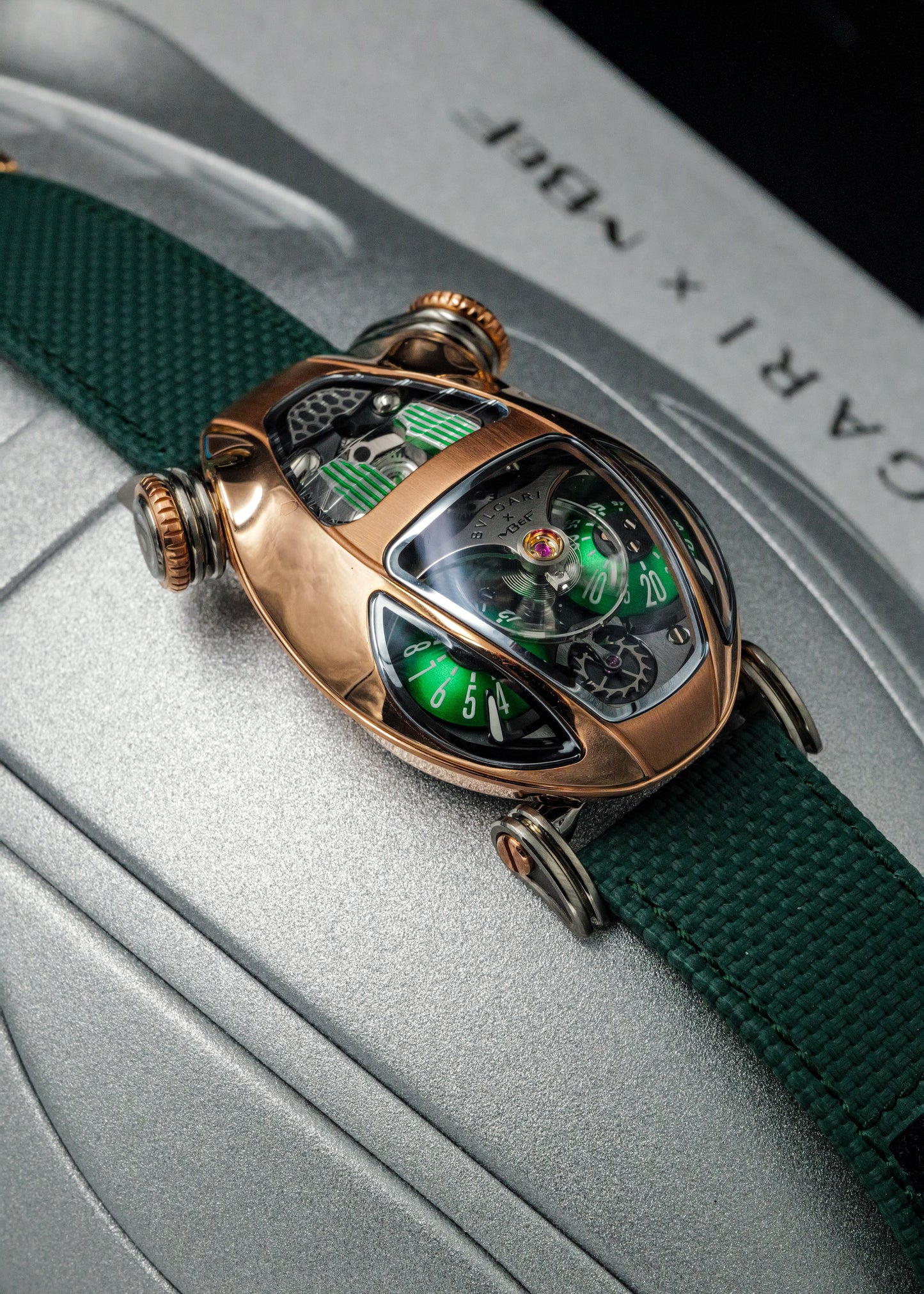 MB&F X Bvlgari Serpenti Rose Gold