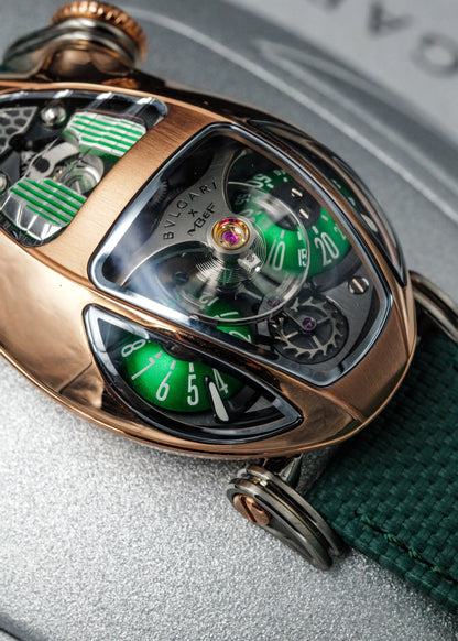 MB&F X Bvlgari Serpenti Rose Gold