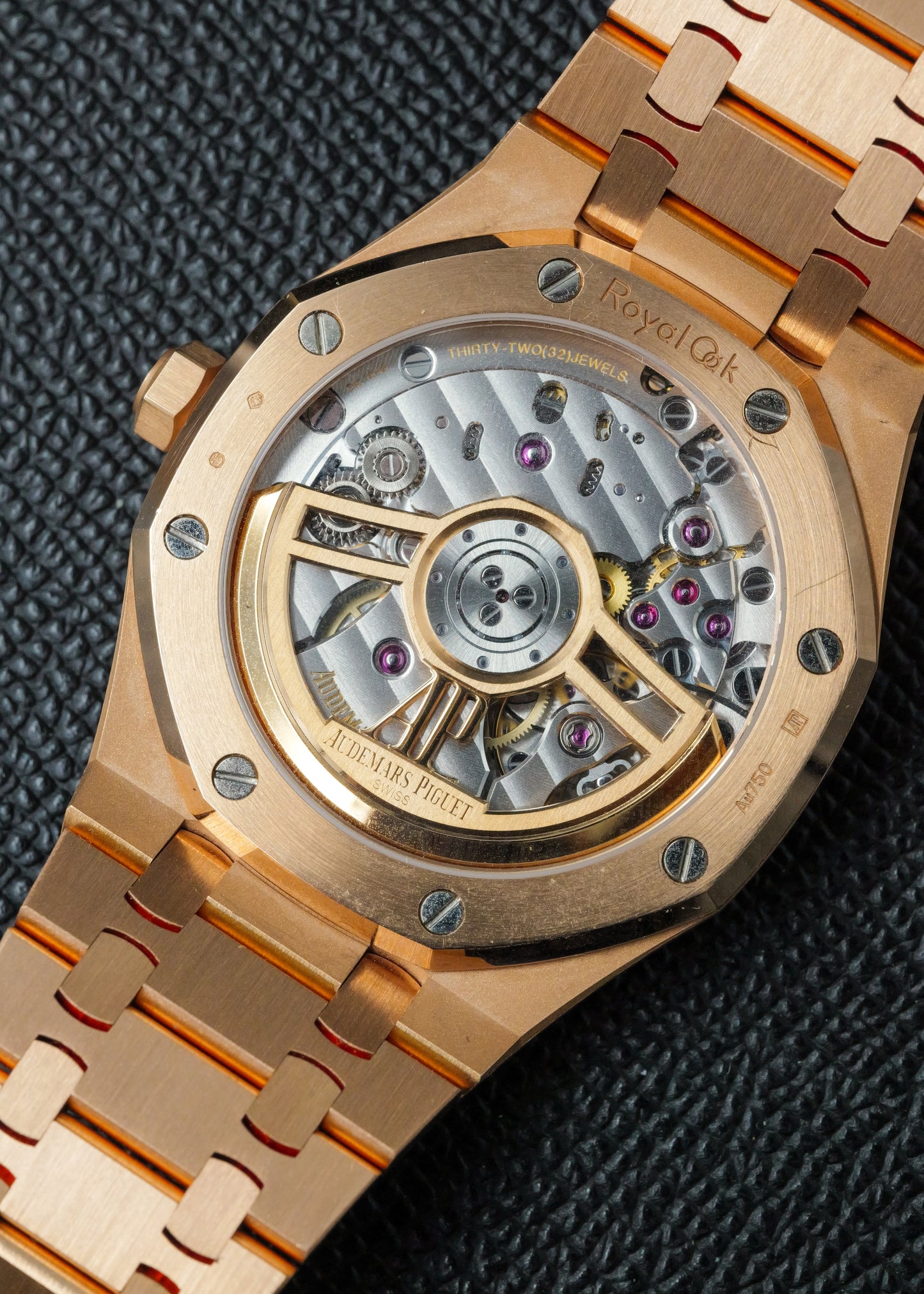 AP Royal Oak 15510OR Black Dial Rose Gold