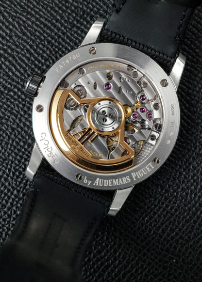 AP CODE 11:59 Starwheel 15212NB White Gold Black Ceramic